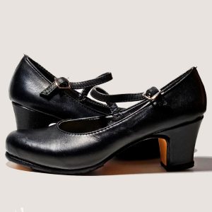 Zapato cuero con cromo aplicado del talle 35 al 41