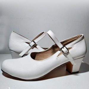 Zapato de ensayo blanco